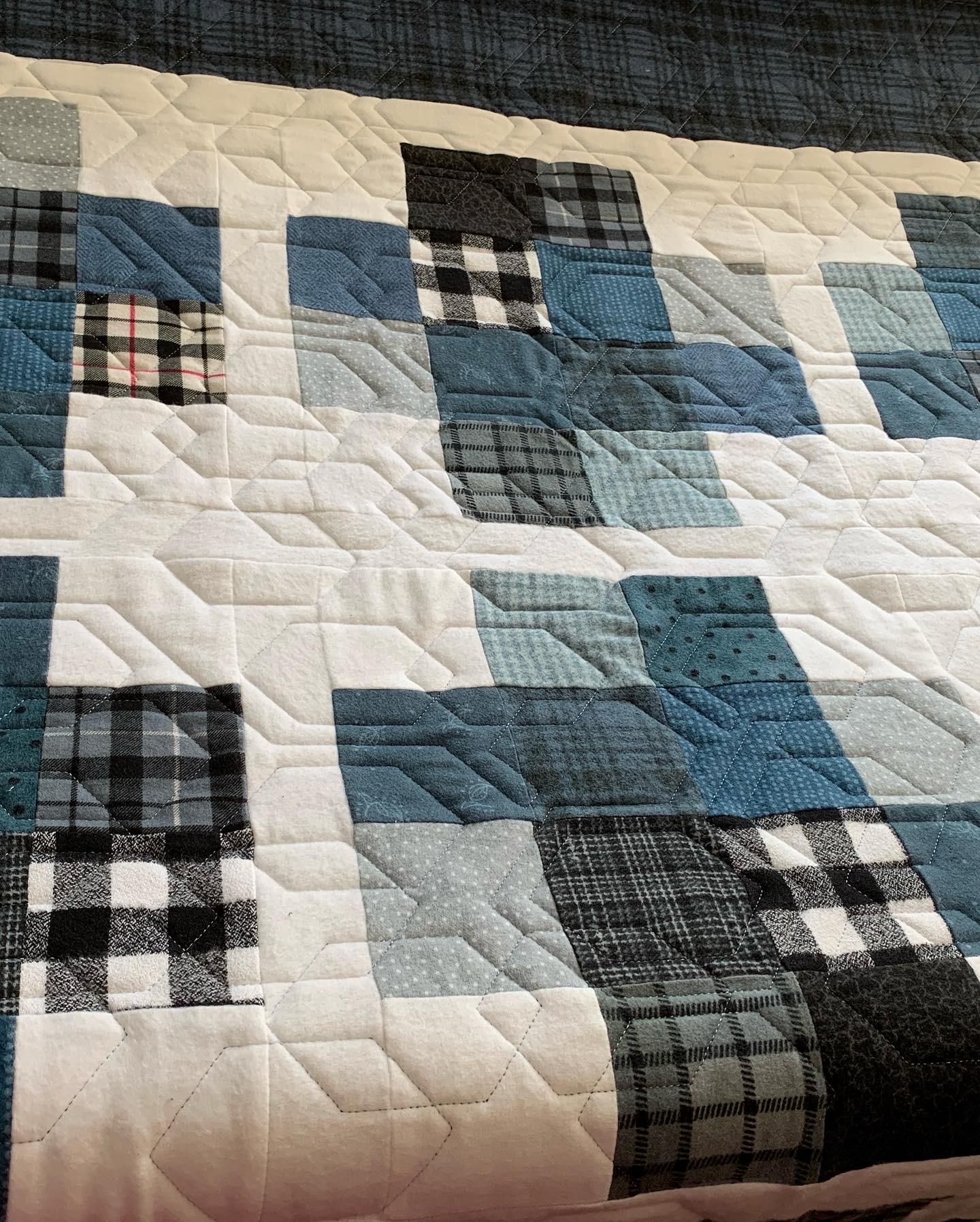 Hexidecimal - pieced by Carole Davis